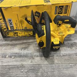 AS-IS DEWALT 20V MAX 12in. Brushless Cordless Battery Powered Chainsaw (Tool Only)