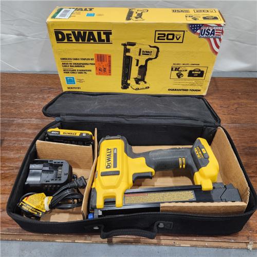 AS-IS DEWALT Cordless Cable Stapler KIT