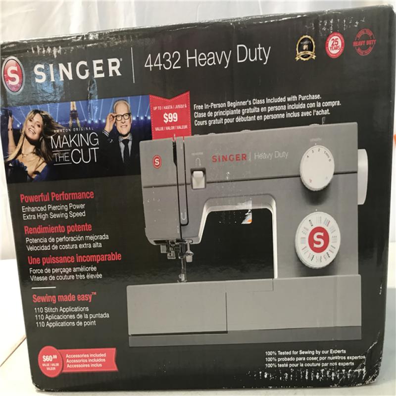 SINGER Heavy Duty 4432 Sewing Machine With 110 Stitch Applications