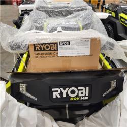 Dallas Location - As-Is RYOBI 80V HP Brushless 42 in. Riding Mower (2) 80V Batteries (2) 40V Batteries and Charger- Appears Like New Condition