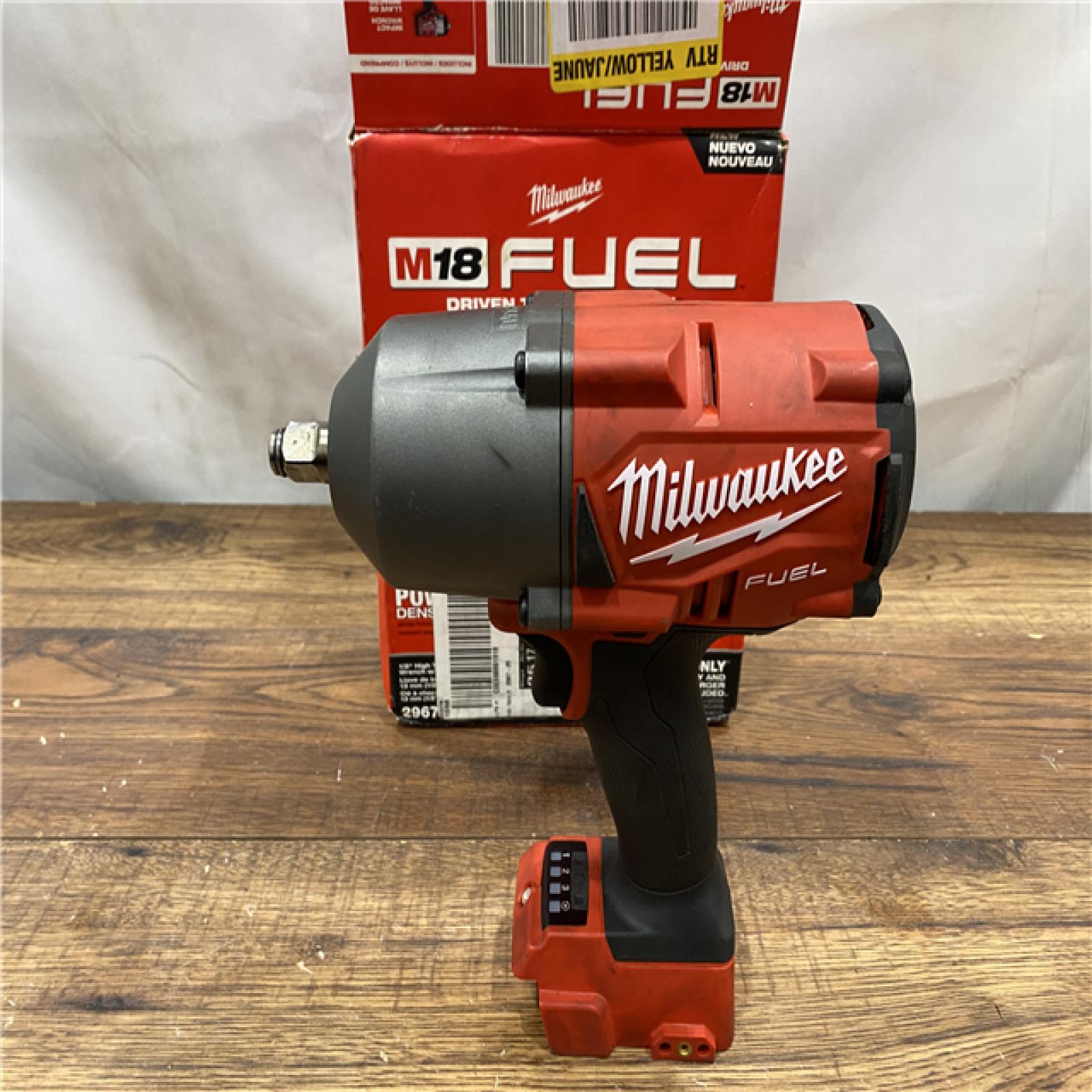 AS IS Milwaukee M18 FUEL 18V Lithium-Ion Brushless Cordless 1/2 in. Impact Wrench with Friction Ring (Tool-Only)