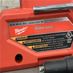 AS-IS Milwaukee M18 FUEL Compact Band Saw