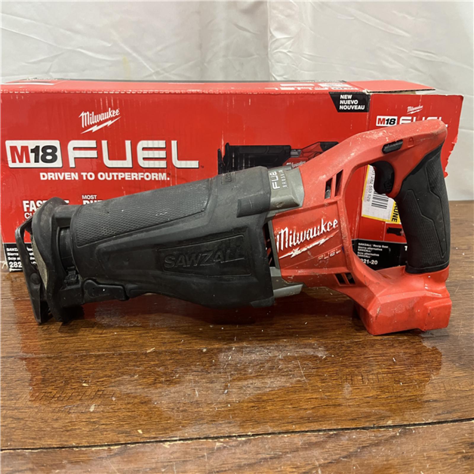 AS-ISMilwaukee M18 Fuel Sawzall Brushless Cordless Reciprocating Saw - No Charger, No Battery, Bare Tool Only