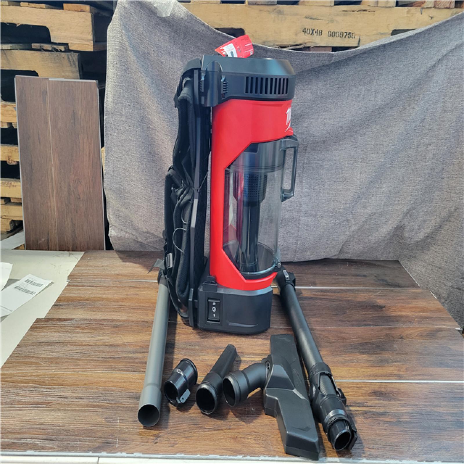 CALIFORNIA NEW MILWAUKEE M18 3-IN-1 BACKPACK VACUUM(BATTERY AND CHARGER NOT INCLUDED)