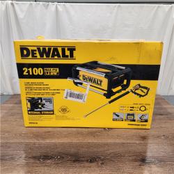 AS-IS DeWalt 2100 PSI 13 Amp Cold Water Electric Pressure Washer with Internal Equipment Storage