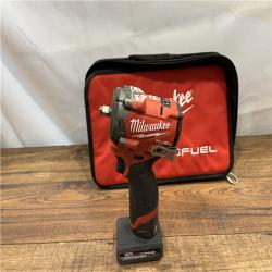 AS IS Cordless Impact Wrench,3/8 in,12 V