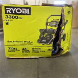 AS-IS - RYOBI 3300 PSI 2.4 GPM Cold Water Gas Pressure Washer with 212cc Engine