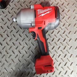 HOUSTON LOCATION - AS-IS M12/M18 12/18V Lithium-Ion Cordless 3/8 in. Ratchet and 1/2 in. High Torque Impact Wrench with Friction Ring Combo Kit