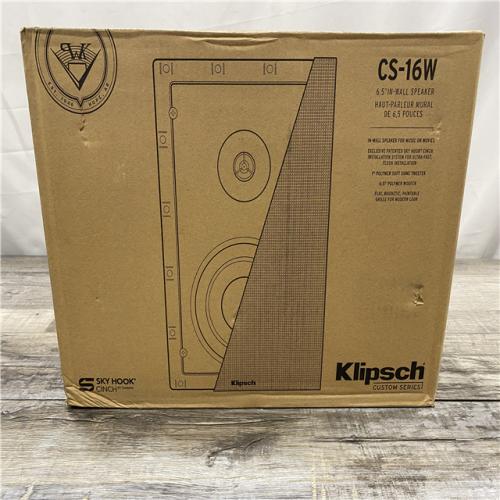 NEW! Klipsch CS-16W In Wall Speaker