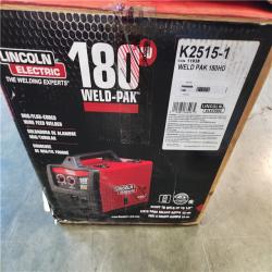 California AS-IS Lincoln Eletectric 180Amp Weld Pak 180 HD