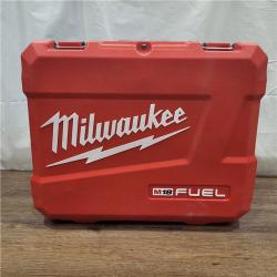 AS-IS Milwaukee 2904-22 Hammer Drill Driver Kit with Batteries  Charger & Tool Case  Red