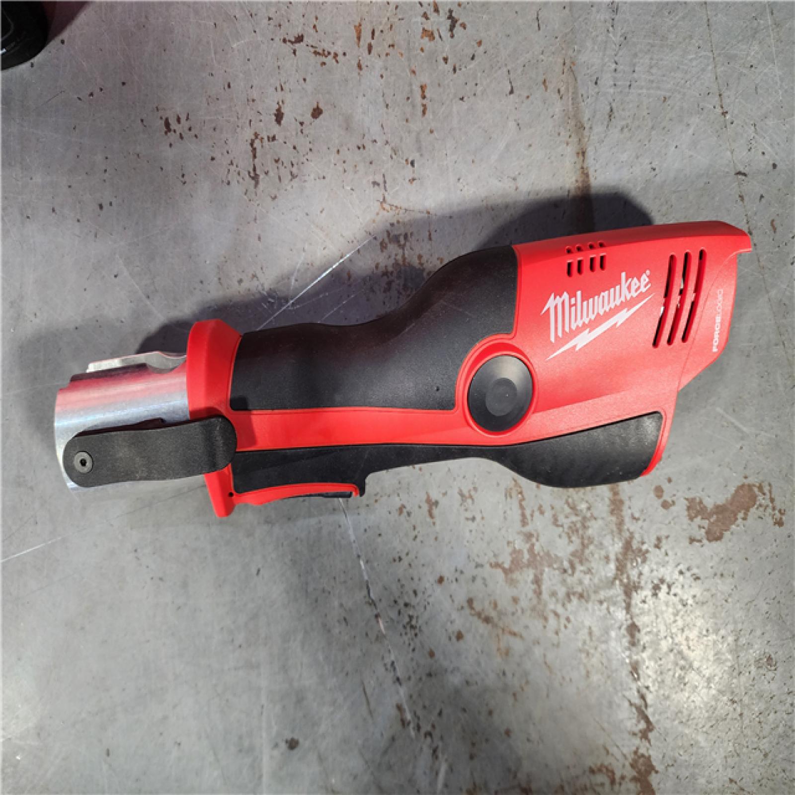 HOUSTON LOCATION - AS-IS (APPEARS LIKE NEW) Milwaukee M12 12-Volt Lithium-Ion Force Logic Cordless Press Tool