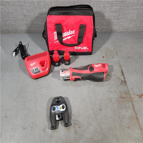 HOUSTON LOCATION - AS-IS Milwaukee M12 Force Logic Press Tool 3/4 in. Kit