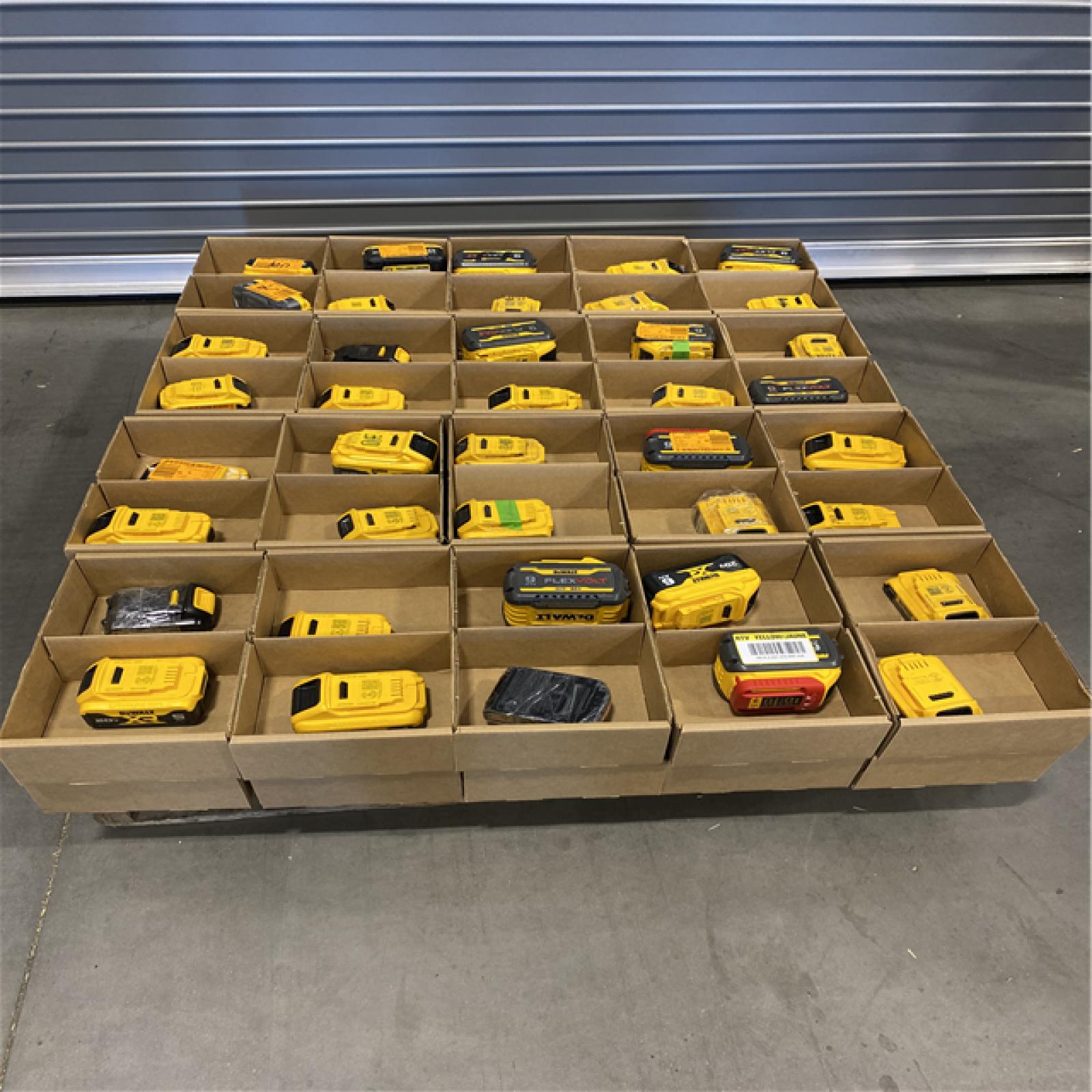 DALLAS LOCATION - AS-IS BATTERY PALLET