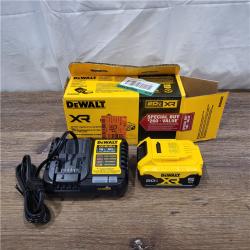 AS-IS DEWALT 20-Volt Maximum XR 5.0 Ah Battery Pack and Charger