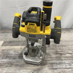 AS-IS DEWALT 20V MAX XR 2-1/4 Peak HP Brushless Cordless Plunge Router (Tool Only)