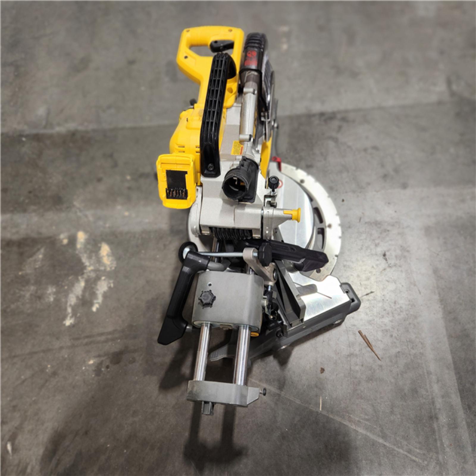 As-Is  DEWALT 60V Lithium-Ion Brushless Cordless 12 in. Sliding Miter Saw (Tool Only)