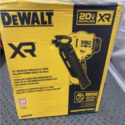 Houston location AS-IS Dewalt 20-Volt 30Â° Cordless Framing Nailer (Tool-Only)