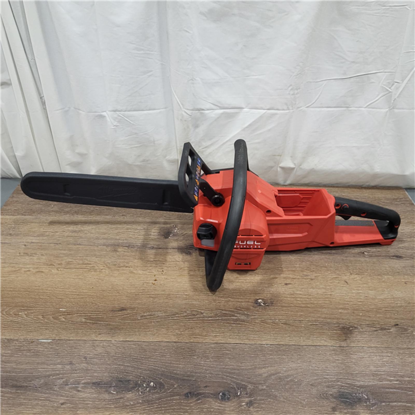 AS-IS Milwaukee M18 FUEL 16  18V Li-Ion Brushless Cordless Chainsaw Tool-Only 2727-20