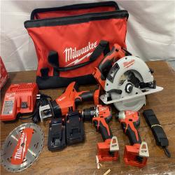 AS-ISM18 18-Volt Lithium-Ion Brushless Cordless Combo Kit (4-Tool) with 2-Batteries, 1-Charger and Tool Bag