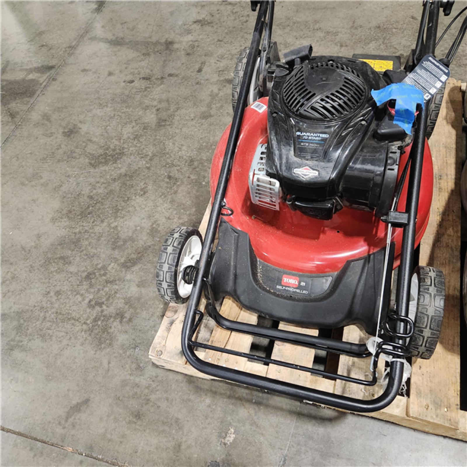 DALLAS LOCATION - AS-IS Toro Recycler 21 in. Briggs and Stratton Low Wheel RWD Gas Walk Behind Self Propelled Lawn Mower with Bagger