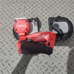 Houston location AS-IS MILUWAKEE M12 FUEL 12V Lithium-Ion Cordless Compact Band Saw (Tool-Only)