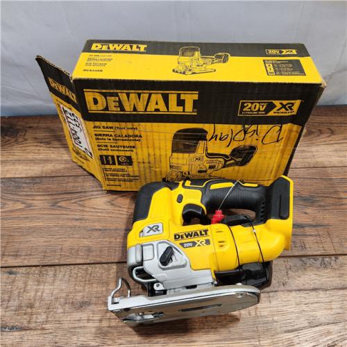 AS-IS DEWALT 20V MAX XR Cordless Barrel Grip Jigsaw (Tool Only)