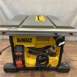 AS IS Scie D'Ã©tabli De Chantier Compacte Avec Support DEWALT DWE7485WS 8-1/4 Po