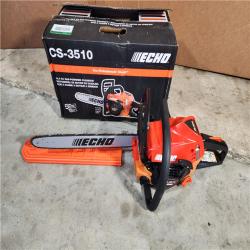 HOUSTON LOCATION - AS-IS (APPEARS LIKE NEW) Echo CS-3510-16 34.4cc 16in. 2 Stroke Gas Lightweight Rear Handle Chainsaw