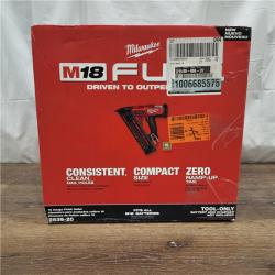 AS-IS Milwaukee 2839-20 M18 FUEL 15 Ga. 18 Volt Brushless Angled Finish Nailer