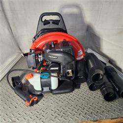 Houston location AS-IS ECHO 233 MPH 651 CFM 63.3cc Gas 2-Stroke Backpack Leaf Blower with Tube Throttle