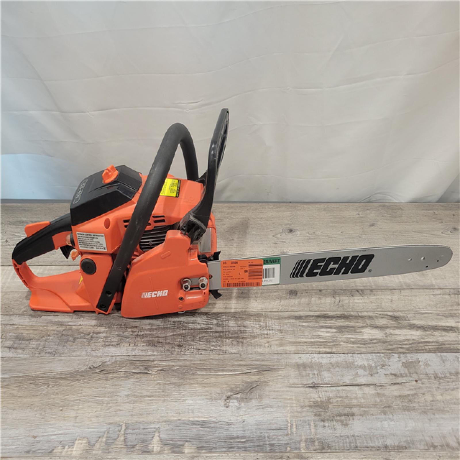 AS-IS ECHO 18 in. 40.2 Cc Gas 2-Stroke Rear Handle Chainsaw