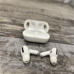 AS-IS Apple - AirPods Pro (1st generation) with Magsafe Charging Case - White