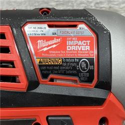 AS-IS Milwaukee M18 18-Volt Lithium-Ion Cordless Combo Tool Kit (5-Tool) with (1) 3.0Ah and (1) 1.5Ah Battery, (1) Charger, (1) Tool Bag