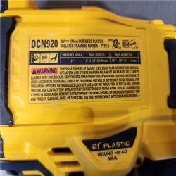 HOUSTON LOCATION - AS-IS DEWALT 20-Volt 21Â° Cordless Framing Nailer (Tool-Only)