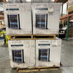 DALLAS LOCATION - Vissani 4.3 Cu. ft. Wine and Beverage Cooler in Stainless Steel PALLET -(8 UNITS)