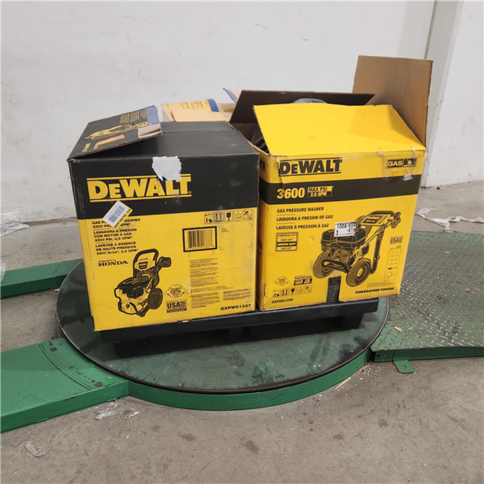 Dallas Location - As-Is Dewalt GAS PRESSURE WASHER (Lot Of 3)