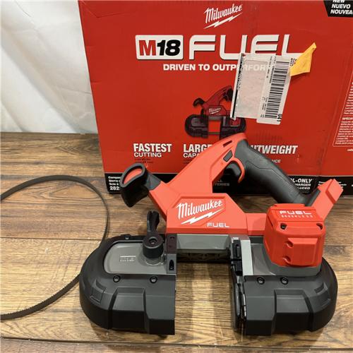 AS IS Milwaukee M18 Fuel 3-1/4  18V Brushless Compact Band Saw 2829-20 (Bare Tool)