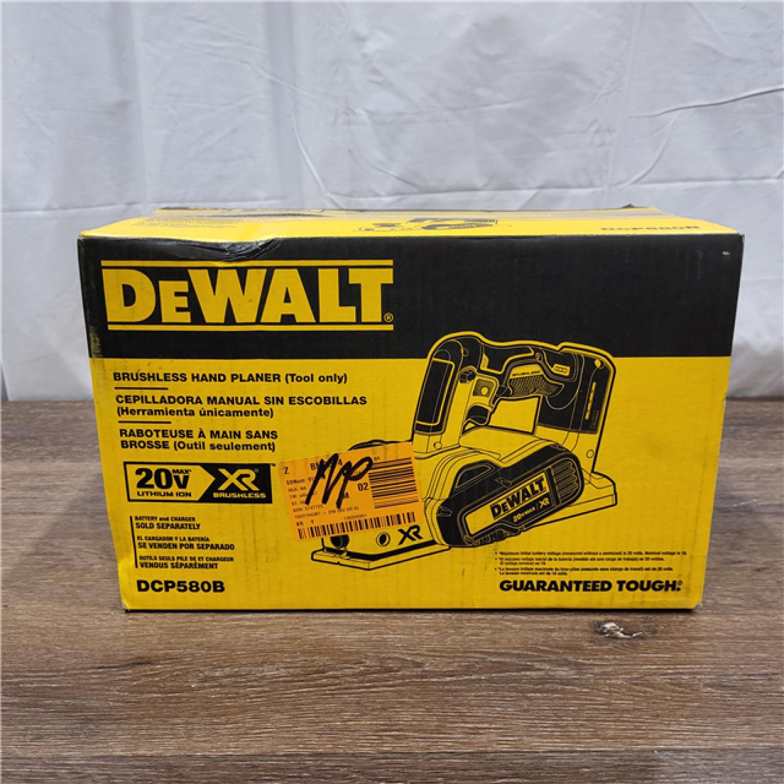 AS-IS DEWALT DCP580B 20V MAX Lithium Ion Brushless Planer