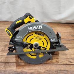 AS-IS DeWALT Flexvolt Max 7-1/4  60V Brushless Circular Saw DCS578B (Bare Tool)