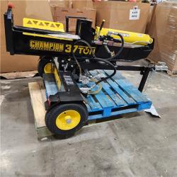 Dallas Location - As-Is Champion Power Equipment, Champion 37-Ton Log Splitter