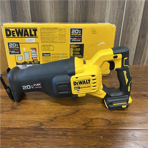 AS-IS DEWALT 20V MAX Lithium Ion Cordless Brushless Reciprocating Saw with FLEXVOLT ADVANTAGE (Tool Only)