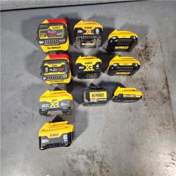 HOUSTON LOCATION - AS-IS DEWALT BATTERY PACK QTY - 15