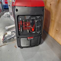 HOUSTON LOCATION - AS-IS 1500-Watt Recoil Start Gasoline Powered Ultra-Light Inverter Generator with 60cc OHV Engine and CO Sensor Shutdown