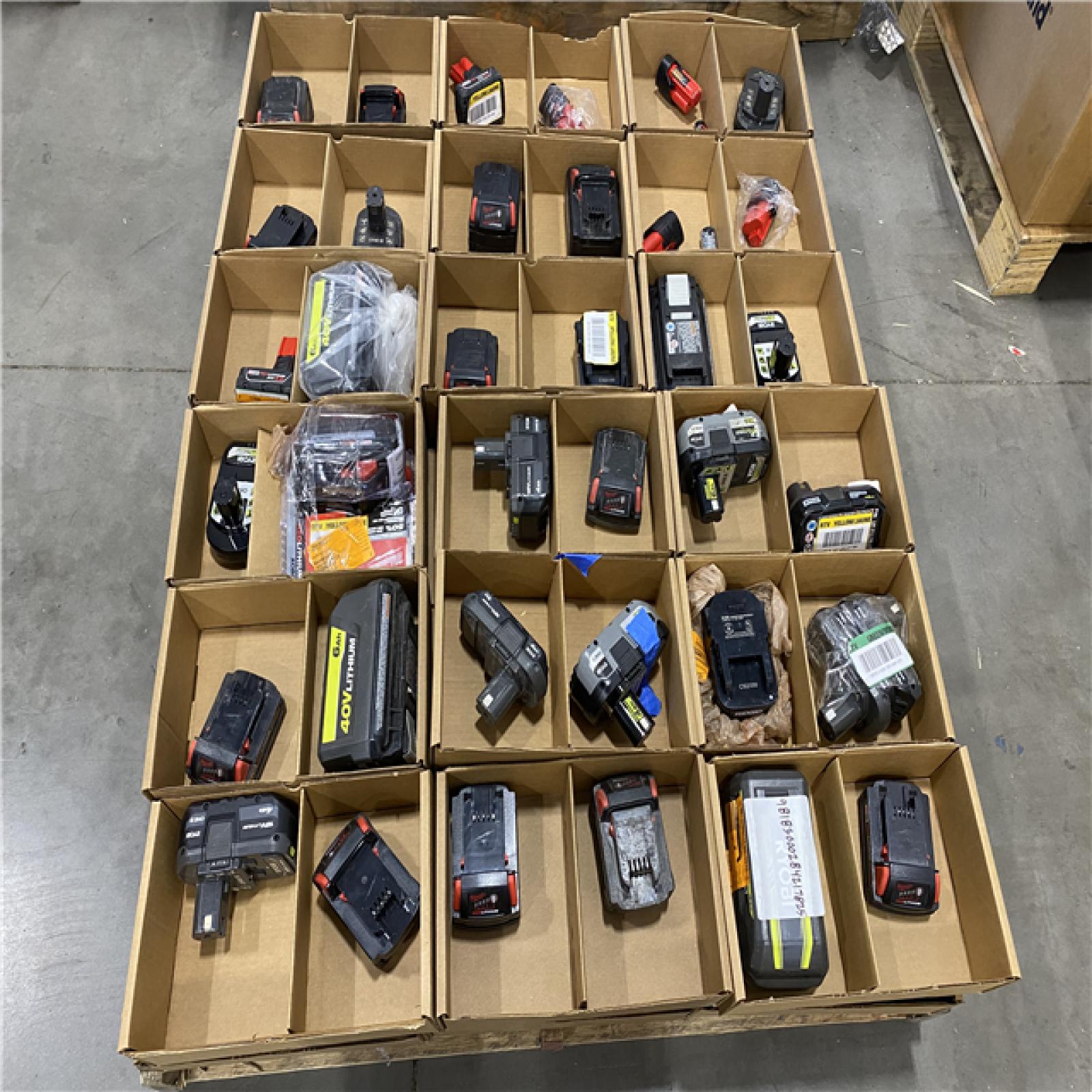 DALLAS LOCATION - AS-IS BATTERY PALLET