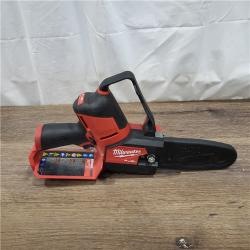 AS IS M12 FUEL 12V Lithium-Ion Brushless Battery 6 in. HATCHET Pruning Saw Kit with 4.0 Ah Battery and Charger