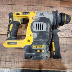 AS-IS DEWALT 20V MAX XR Brushless Cordless 1 in. SDS Plus L-Shape Rotary Hammer (Tool-Only)