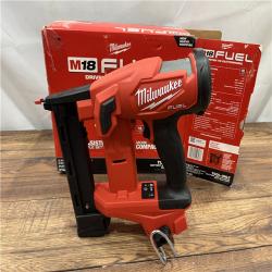 AS-IS M18 FUEL 18-Volt Lithium-Ion Brushless Cordless 18-Gauge 1/4 in. Narrow Crown Stapler (Tool-Only)