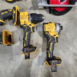 HOUSTON LOCATION - AS-IS Dewalt 20-Volt MAX ToughSystem Lithium-Ion 6-Tool Cordless Combo Kit