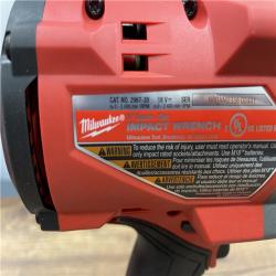 AS-IS Milwaukee M18 FUEL 18V Lithium-Ion Brushless Cordless 1/2 in. Impact Wrench W/Friction Ring Kit